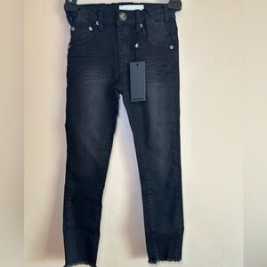 One Teaspoon black skinny jeans size 6-7 NWT